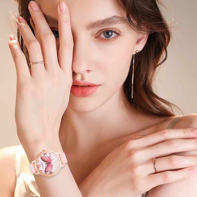 Женские кварцевые часы Shifenmei, роскошные модные повседневные водонепроницаемые наручные часы для девушек