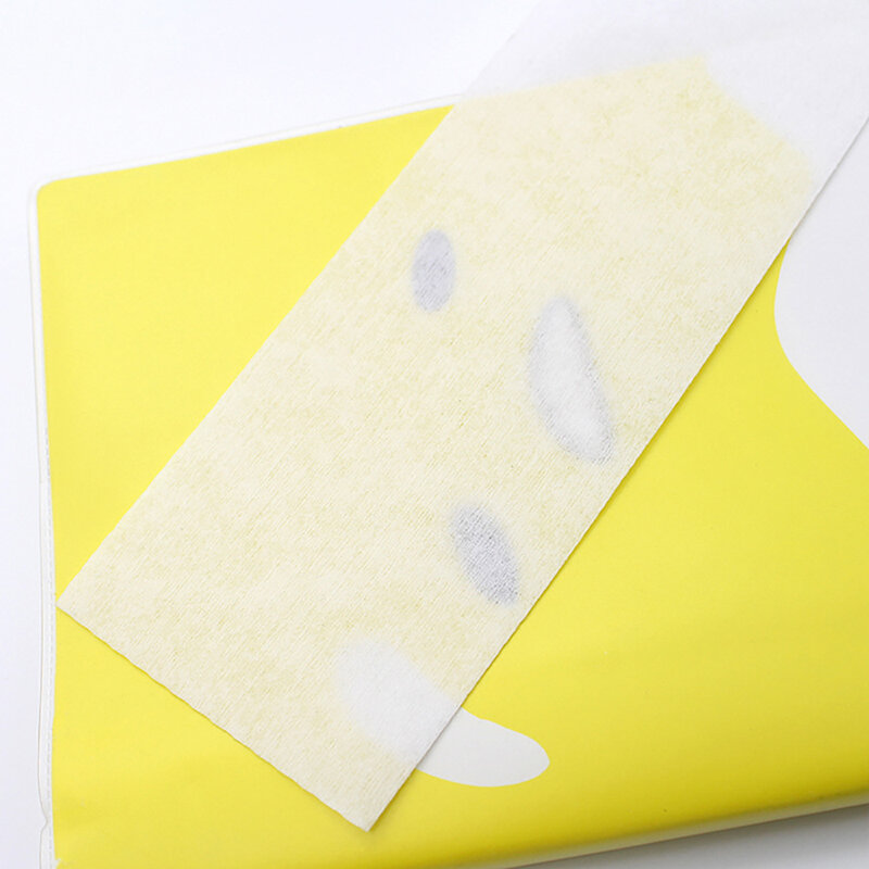 100Pcs ผมเอากระดาษขี้ผึ้ง Nonwoven ร่างกายผ้า Depilatory Wax สำหรับเครื่องกำจัดขน Nonwoven กระดาษ Wax Strips สำหรับ Depilation