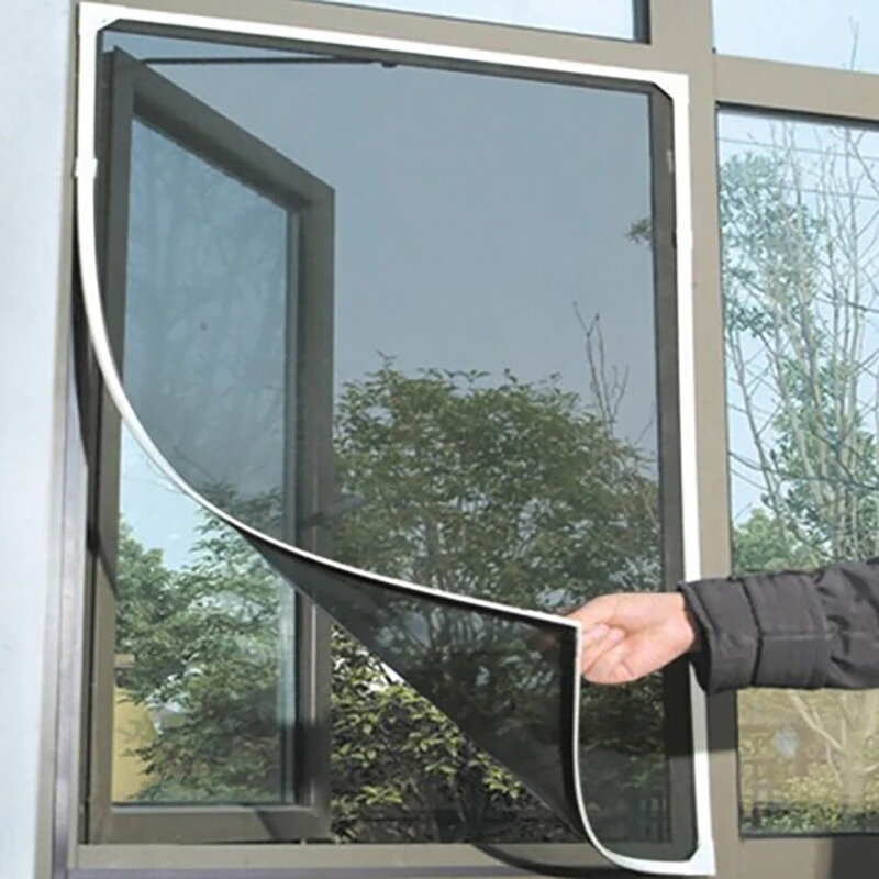 2022 neue Innen Insekt Fly Bildschirm Vorhang Mesh Bug Moskito Netting Tür Fenster Anti Moskito Net Für Küche Fenster