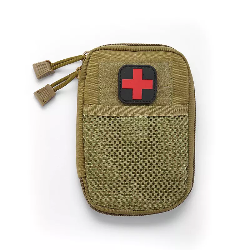 Pertolongan Pertama Kit Keluar Tas Portabel Militer Tas Kosong Bug Tahan Air untuk Mendaki Perjalanan Rumah Mobil Perawatan Darurat