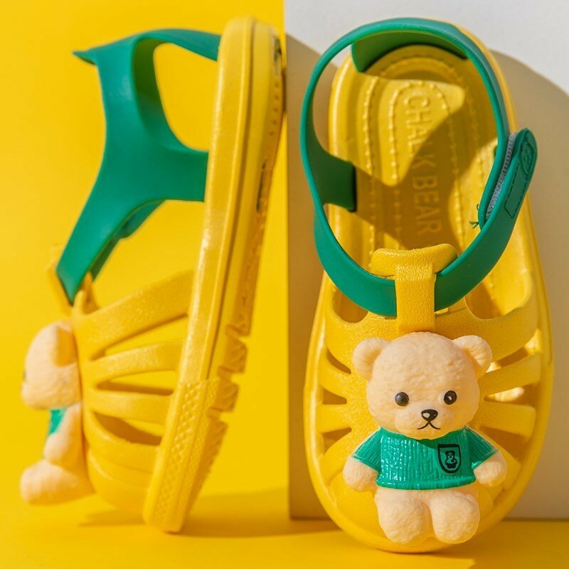 صنادل أطفال بنين بنات صنادل 2021 جديد الأطفال أحذية الصيف لطيف الكرتون طفل الشاطئ أحذية رياضية Sandalia Infantil