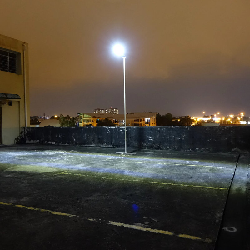 Уличный Водонепроницаемый светодиодный фонарь «все в одном», 60 светодиодов, 3 режима работы