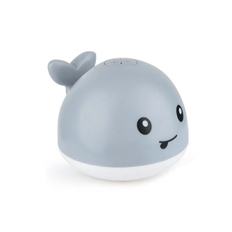 귀여운 고래 물 스프레이 스프링 클 러 욕실 아기 목욕 장난감 아이 뿌리는 샤워 수영 물 장난감 아이 선물 LED 유도
