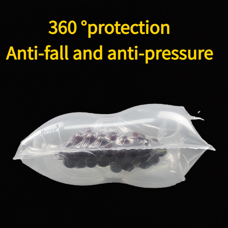 Вакуумный двухслойный надувной мешок, противоударный амортизирующий Защитный пакет из пузырчатой пленки для упаковки фруктов