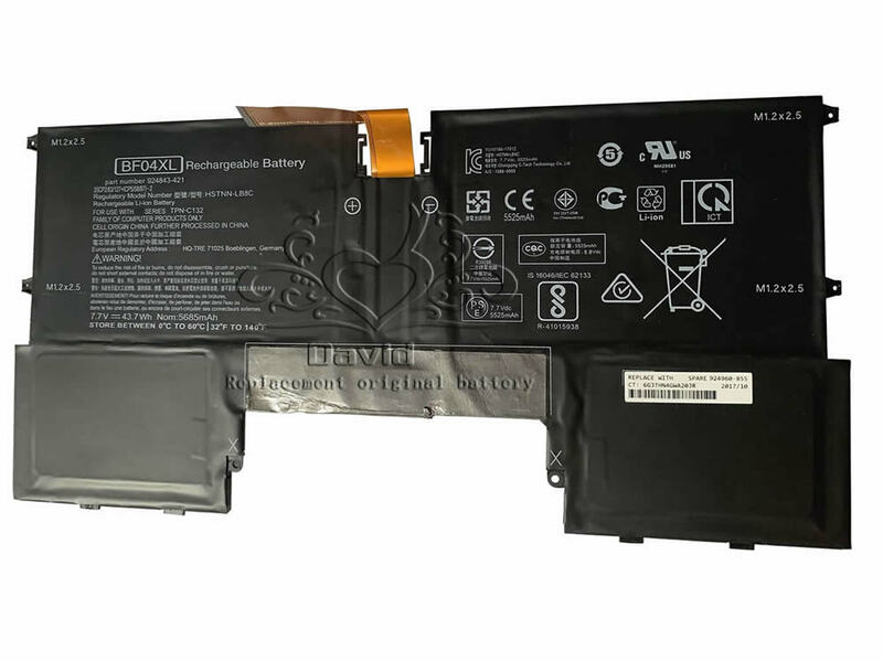JIGU For HP 924843-421 BF04XL HSTNN-LB8C Original Laptop Battery For Spectre 13-af000 13-AF001NX 13-AF006TU 13-AF004NE