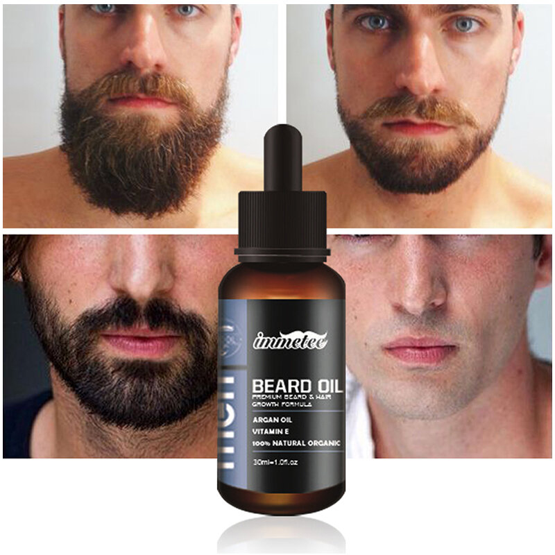 Масло для роста бороды для защиты от выпадения бороды продукты essencetopic лечение Сыворотка стимуляция эффективное утолщенное средство для ух...