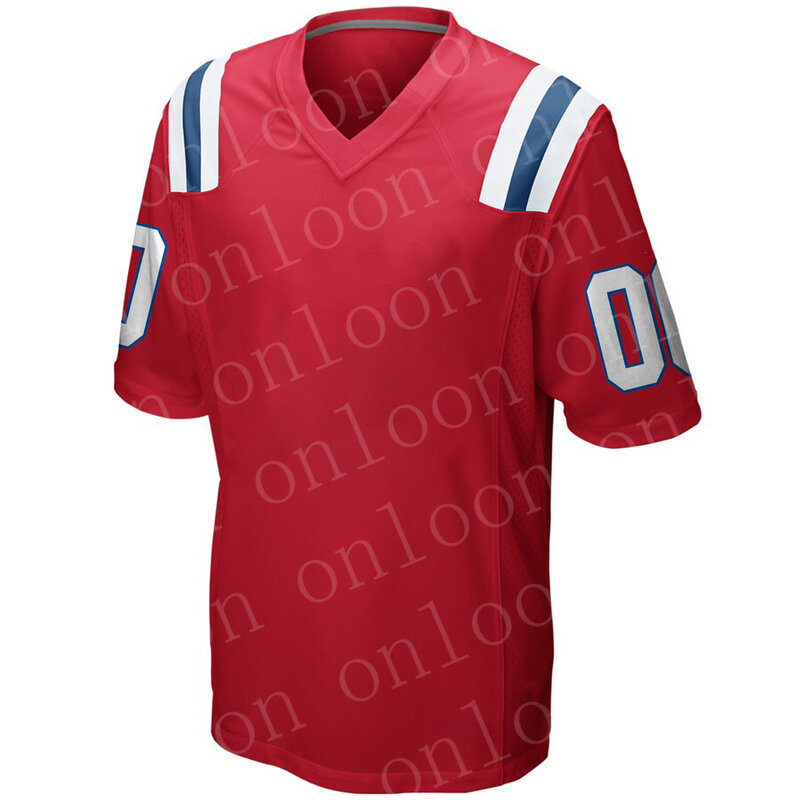 Dostosowane ściegu męskie koszulki futbol amerykański New England fani sportu koszulki Newton HighTower Jersey
