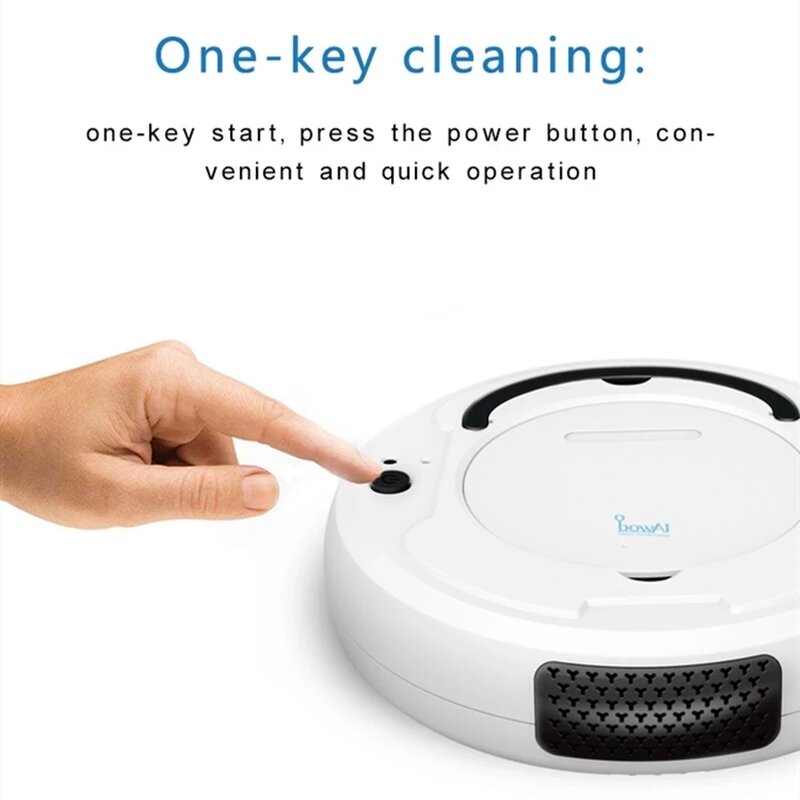 ObowAI aspiradora Robot barrido limpiando desinfección 3in1 casa seco mojado fregar limpiar Robot poderosa succión Carga automática RP