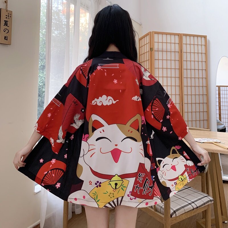 Yukata-kimono de satén japonés para mujer, traje de actuación de escenario vintage, traje tradicional, moda CC261, 2023