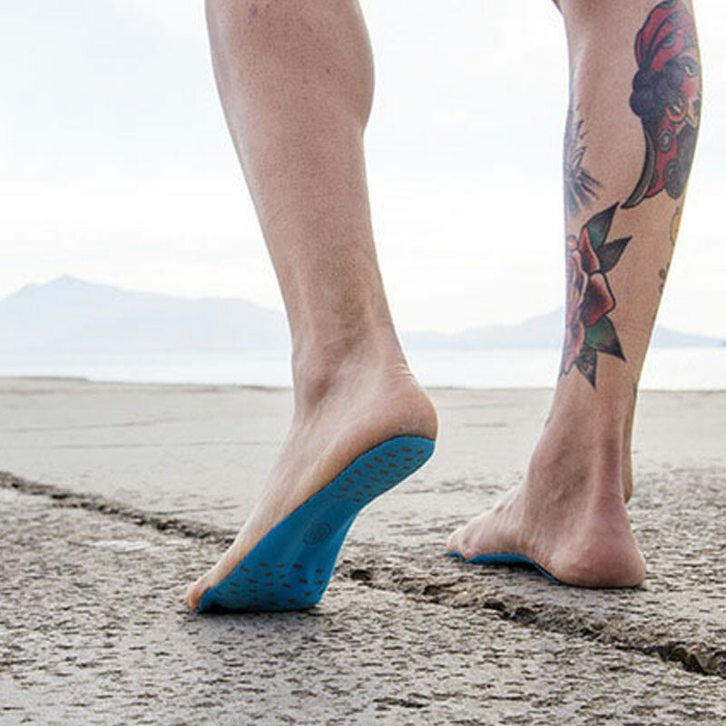 1 par adesivo pé almofadas pés adesivo vara em solas flexível anti-deslizamento praia pés proteção dropshipping smj