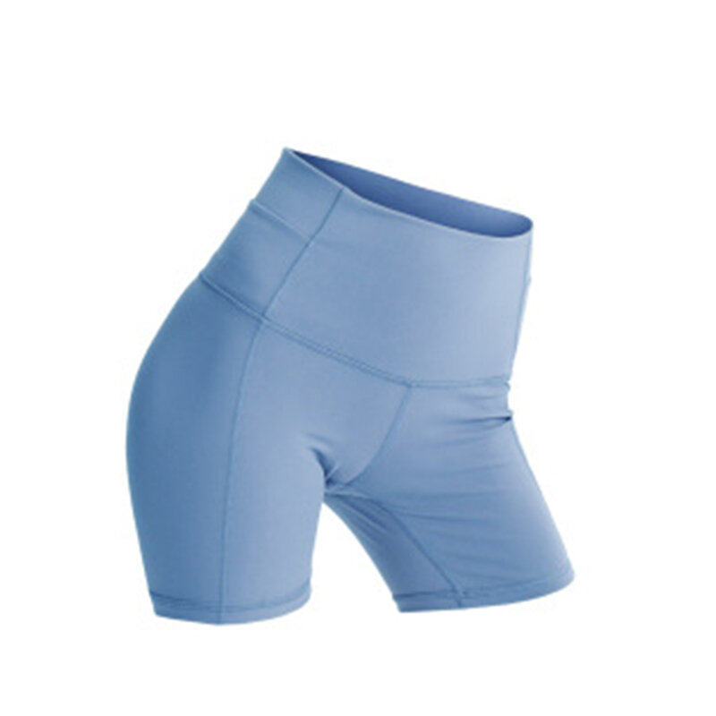 Calções de yoga feminino com bolso cintura alta elasticidade alta secagem rápida fitness workout running gym shorts calças nyz shop