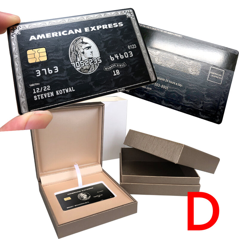 Carte en métal, carte de visite personnelle, carte en or noir, conception et production de cartes cadeaux personnalisées