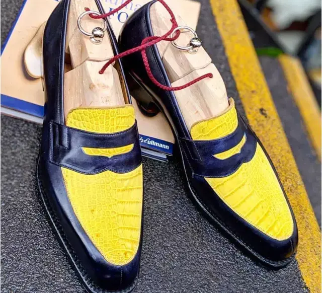 Men pu leather Shoes Low Heel Dress Shoes Spring slip-on loafers shoes Vintage Classic Male Casual Zapatos De Hombre HM022