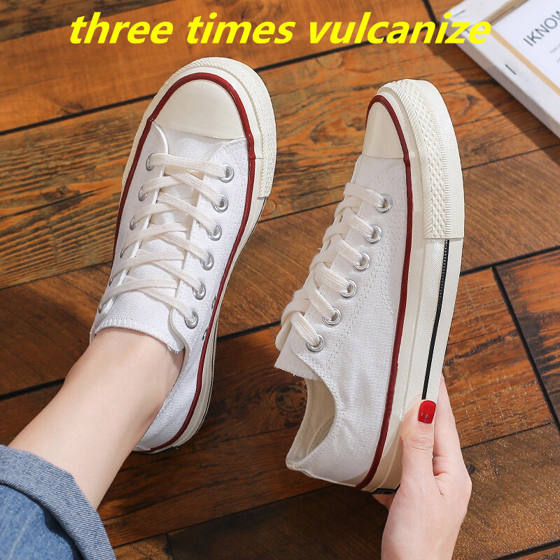 ผู้หญิง Vulcanize รองเท้าผู้หญิงรองเท้าผ้าใบรองเท้าผ้าใบลำลองหญิงกีฬาฤดูร้อนสามครั้ง Vulcanize สูง2021เ...