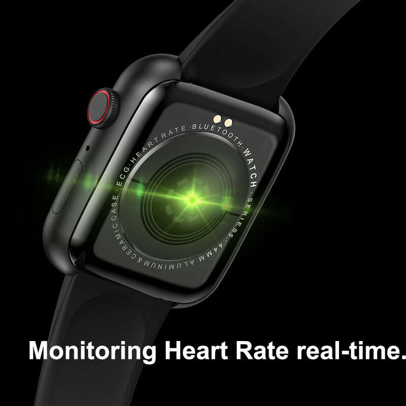 Reloj inteligente T500 para hombre y mujer, reloj inteligente deportivo con control del ritmo cardíaco, llamadas, Bluetooth, 2020