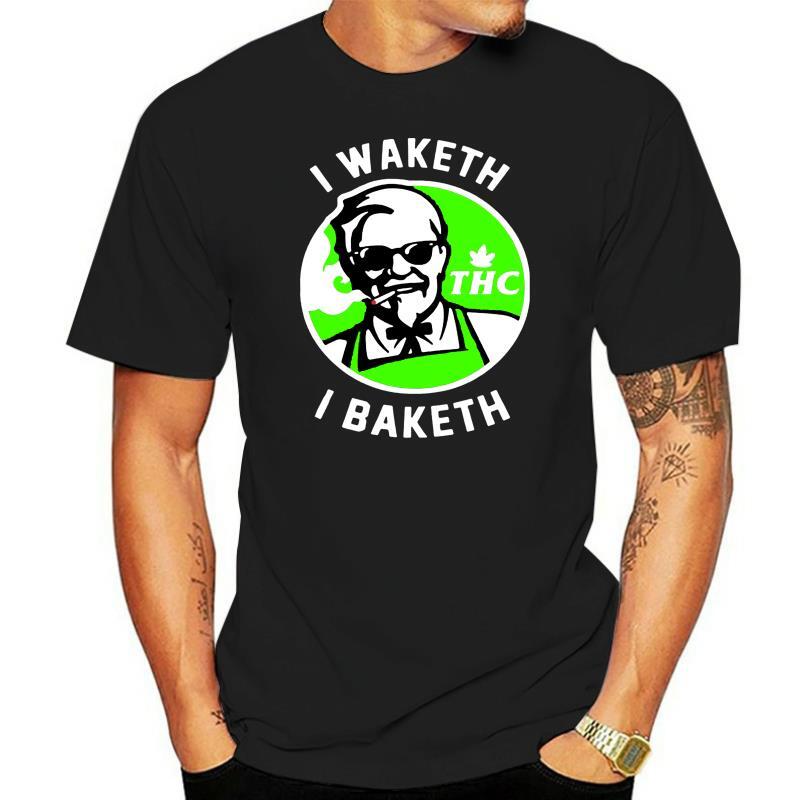 Camiseta masculina t shirt i waketh i baketh-thc