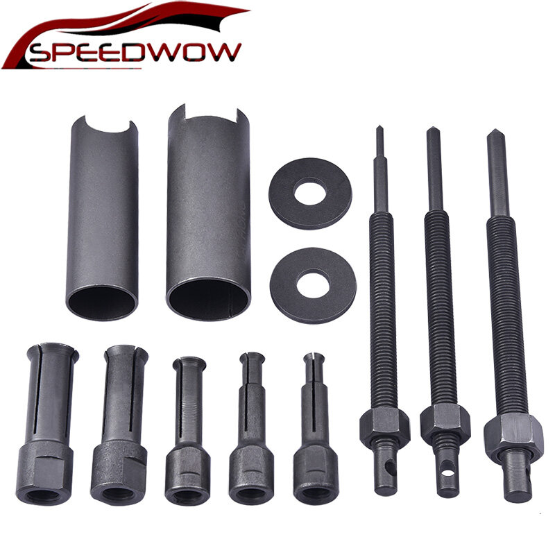 SPEEDWOW 1 Set Carbon Steel Motocycle Car Inner Bearing Puller Tool Remover Kit 9mm to 23mm Diamete Auto Motorcycle Repair Tool