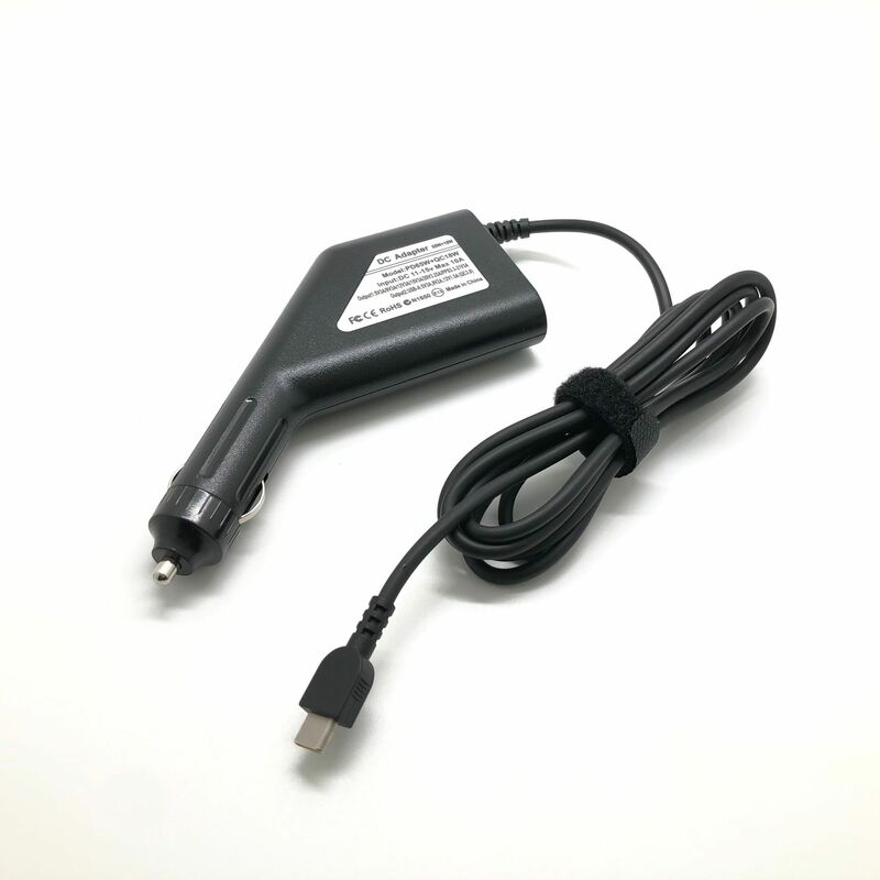 Automotive PD65W ładowarka type-c notebook adapter samochodowy zasilanie laptopa do notebooka lenovo