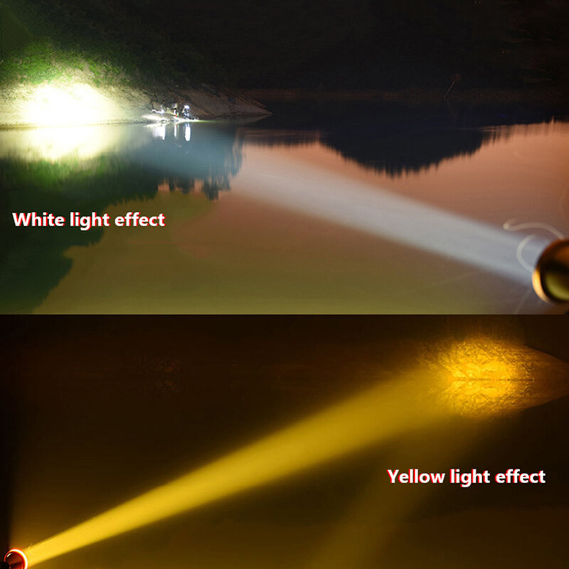 Cree xhp70 reflektor LED zewnętrzny 8 do 30 napięcie akumulatora oświetlenie zewnętrzne budowa wędkarstwo polowanie reflektor