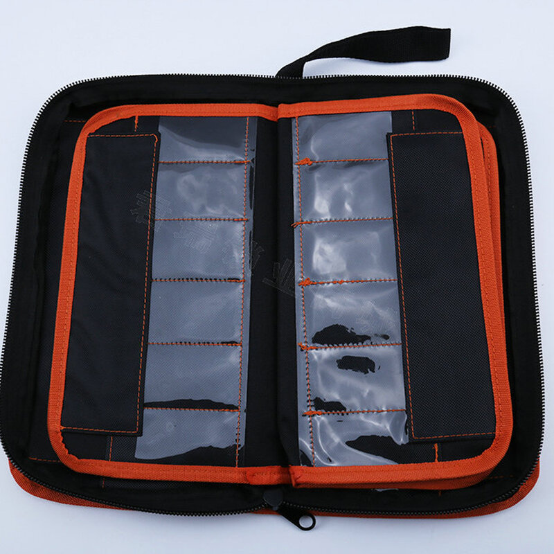 LISHI 2 in 1 borsa per attrezzi borsa per trasporto speciale custodia per fabbro borsa per attrezzi durevole per Set di strumenti Lishi 72 pezzi