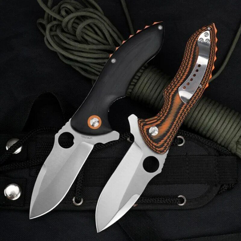 High Quality Tactical Folding Knife 9cr18mov Outdoor Camping Safety Self-defense Portable Pocket Military Knives EDC Tool