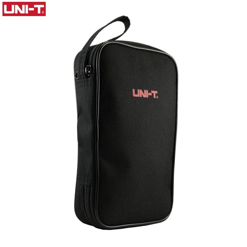 UNI-T الأصلي قماش المتعدد حقيبة سوداء مقاوم للماء حقيبة أدوات الحال بالنسبة UT139 UT61 UT89XD سلسلة العالمي