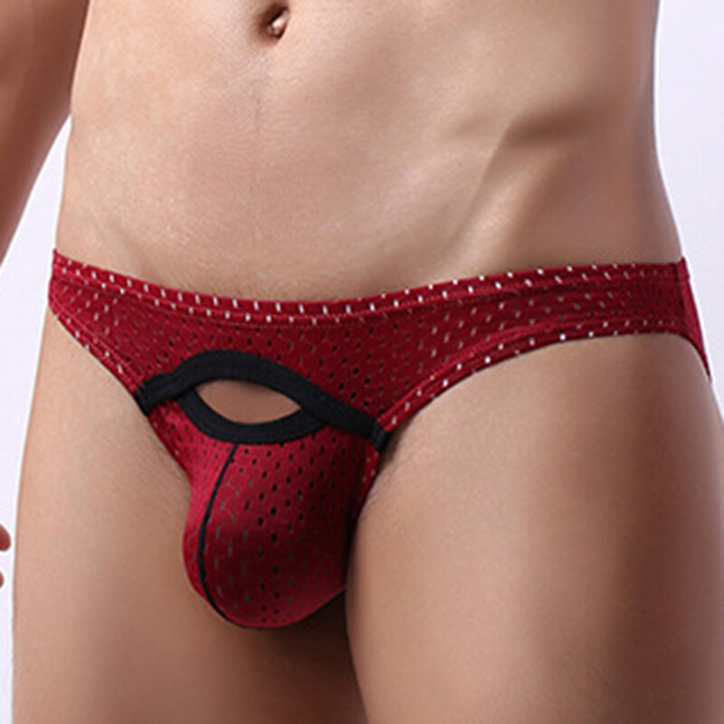 Brand New Underwear Men Jockstrap Mens Briefs Sexy Fashion Modal Solid U Convex Panties Quick Dry Bikini Gay Man's Underwear