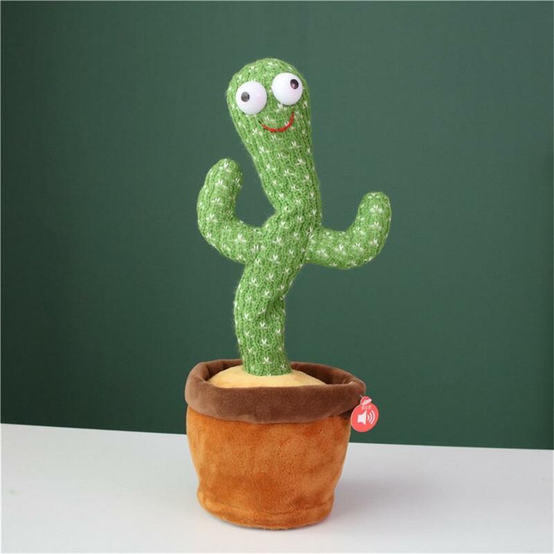 Rock Danser Cactus Pluche Speelgoed Elektronische Schudden Dansen Cactus Grappige Kindertijd Speelgoed Met De Song Pluche Leuke Cactus Danser