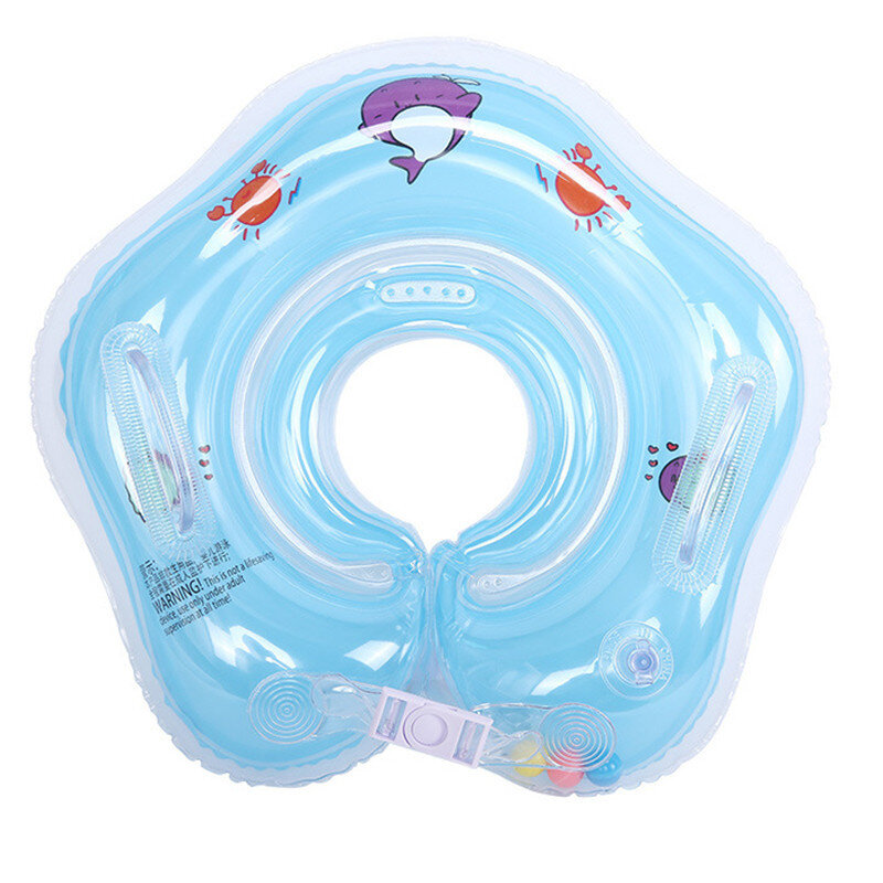 Anel inflável da natação do bebê dos acessórios da piscina do flutuador do pescoço do bebê para o bebê recém-nascido