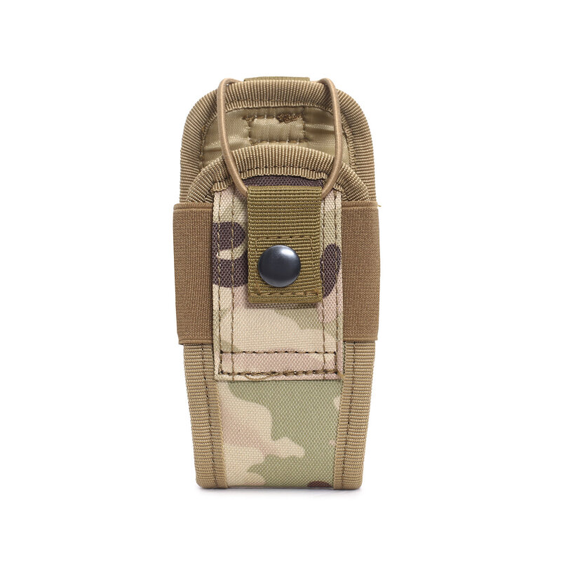 Molle bolsa de walkie-talkie, pacote de acessórios de camuflagem, ventilador militar, tático, pacote de walkie-talkie