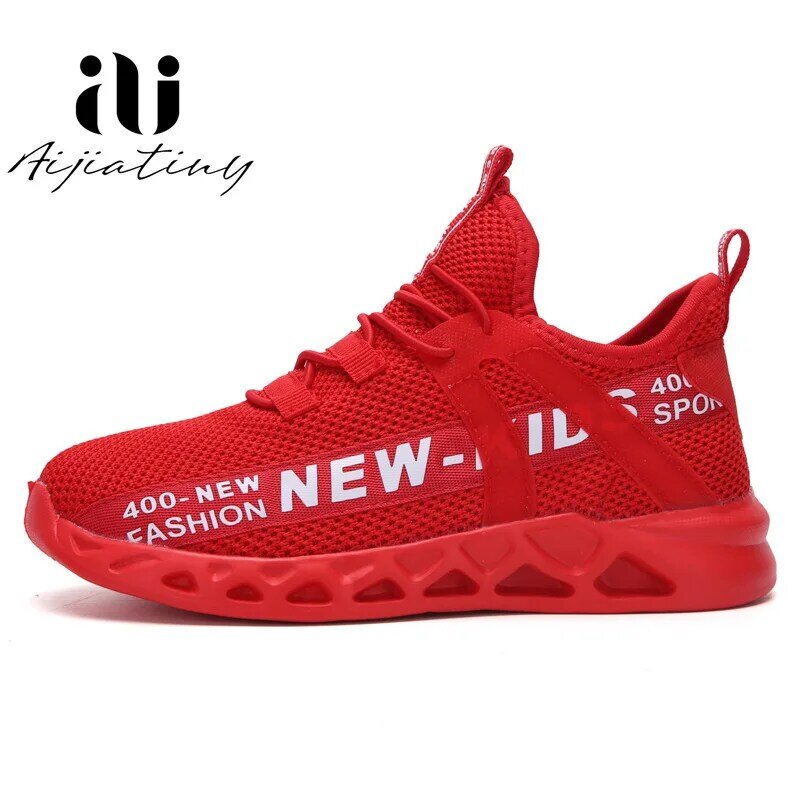 Novas crianças sapatos esportivos marca tênis para crianças meninos respirável tênis de corrida da criança meninas sapatos moda outono 2021