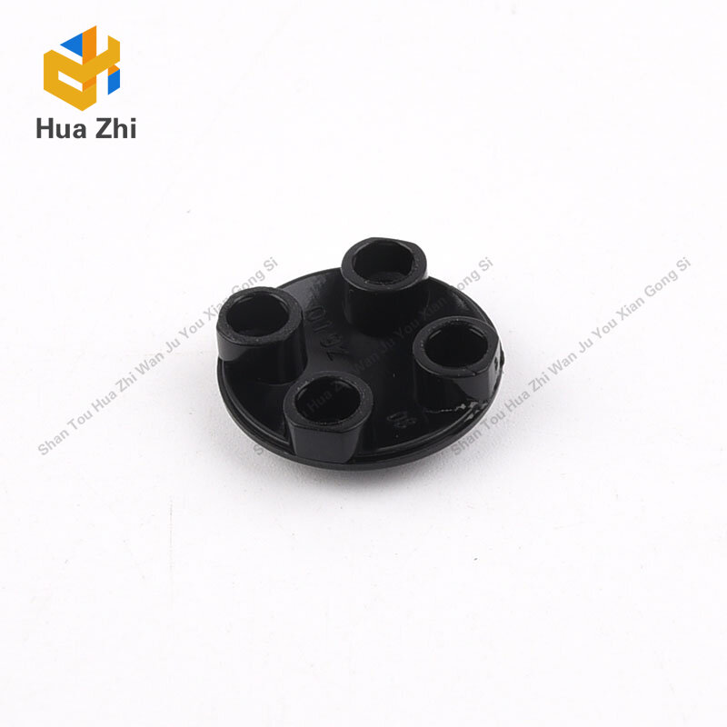 10PCS 2654 Plate Round 2 x 2 with Rounded Bottom [Boat Stud]Building Blocks Parts  MOC  DIY Education Build Toys 