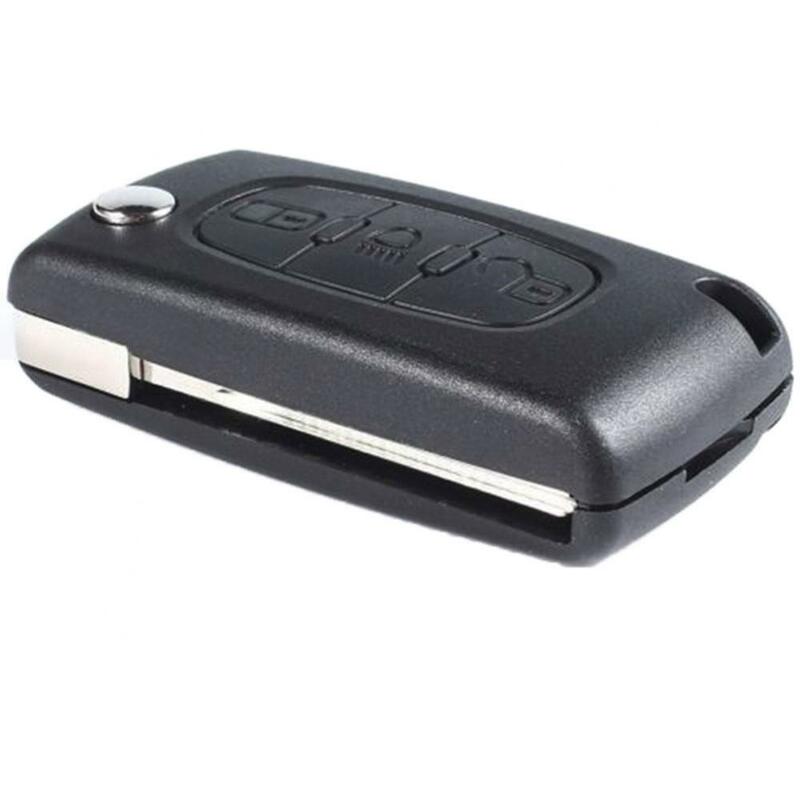 3 Buttons Flip Folding Car Key Fob Shell Cover for Citroen C2 C3 C4 C5 C6 C8