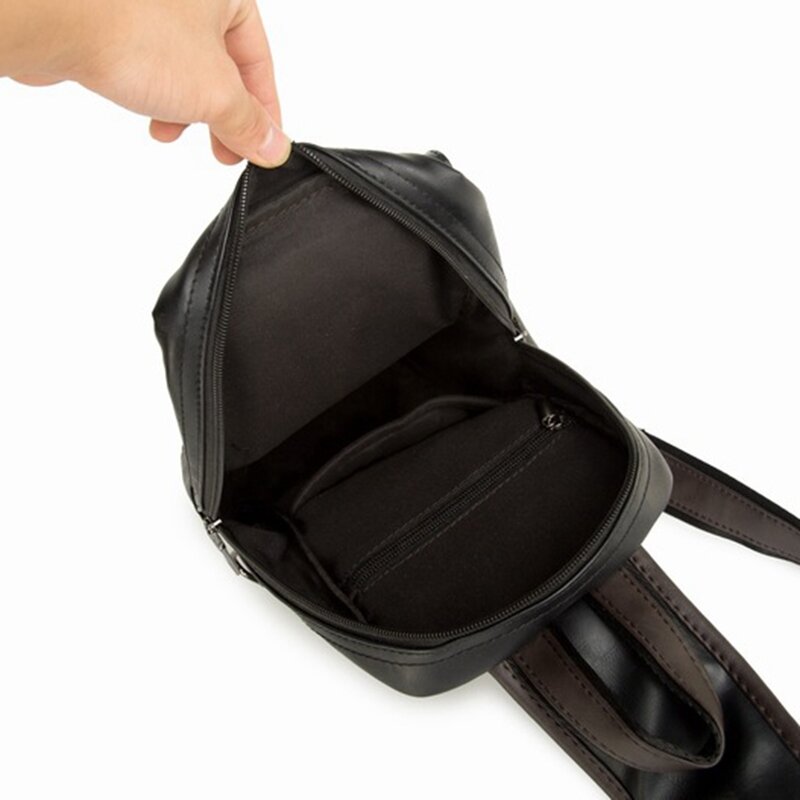 JNKET-حقيبة صدر غير رسمية للرجال ، حقيبة كتف من جلد البولي يوريثان ، للرياضات الخارجية ، حقيبة سفر ، حقيبة كتف ، مجموعة جديدة