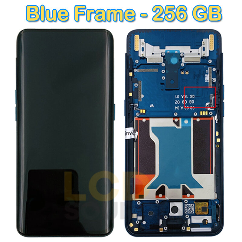 6.42" AMOLED LCD For OPPO Find X LCD Display Touch Screen Panel Digitizer Assembly For OPPO Find x Display Repalce with Frame