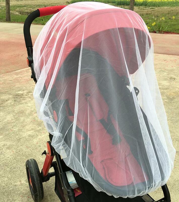 Newborn Baby Stroller Carriage Mosquito Net Pushchair Safe Mesh Buggy Toddler Infant Baby Care Protection Products