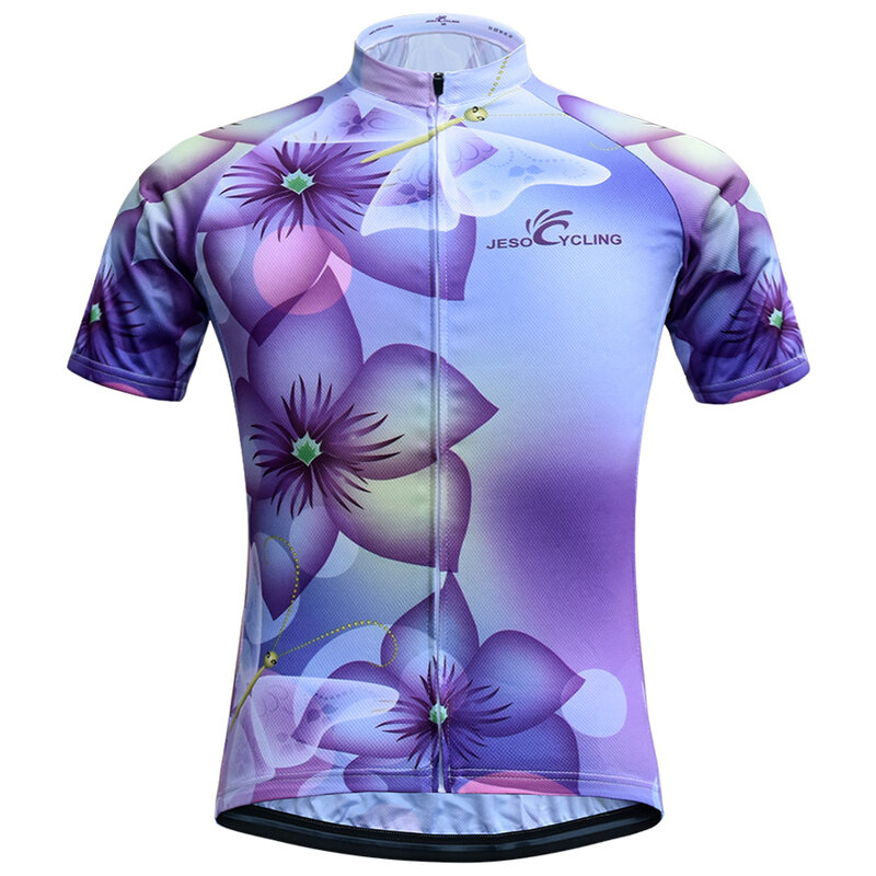 Maillot de cyclisme pour femmes, haut de vélo, chemise d'été à manches courtes, vêtements de vtt, respirant