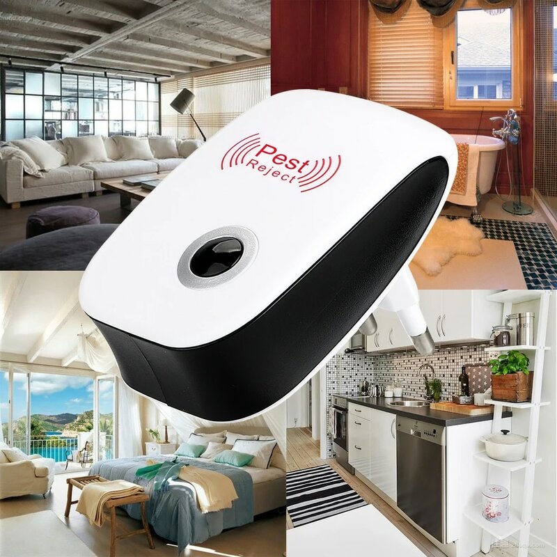 NICEYARD EU/US Plug Electronic Mosquito Repellent Indoor Cockroach Mosquito Insect Killer Rodent Contro Ultrasonic Pest Repeller