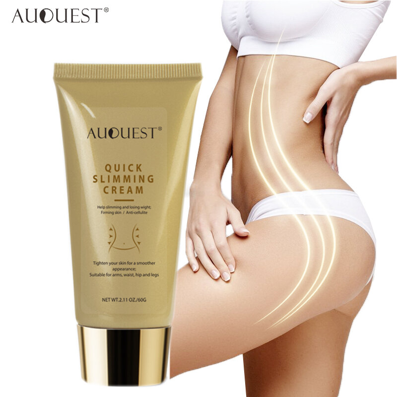 AUQUEST Slimming Cream Losing Weight Cellulite Remover for Belly Slimming Massage Cream Skin Firming Fat Burning Body Care