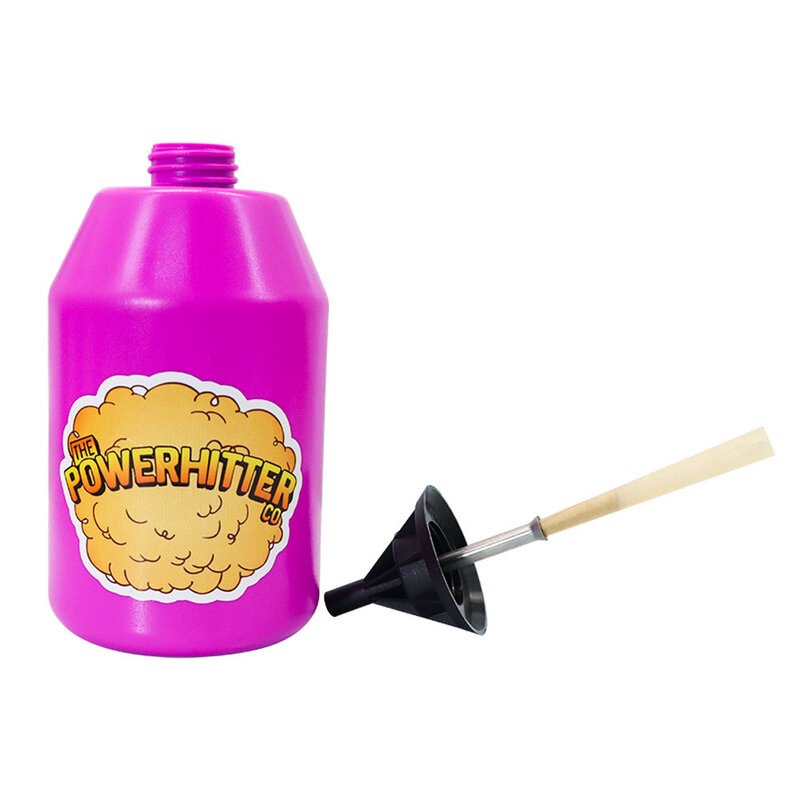 Powerhitter-artefacto de fiesta Popular para múltiples personas, herramienta para fumar, tubo acrílico de 180mm de longitud, tubo de prensa, Colector de humo, bocina