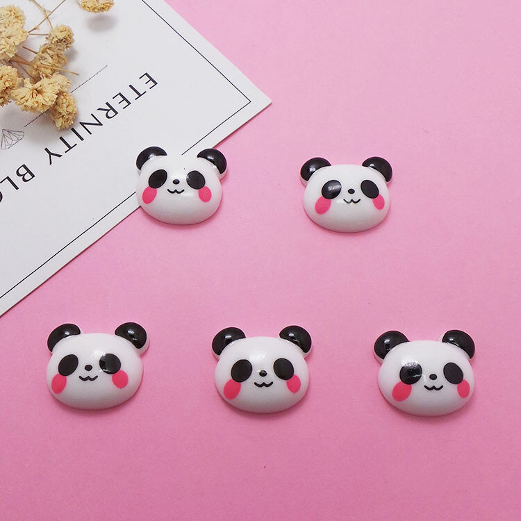 New Addition Slime Charms for Slime Supplies Filler DIY Polymer Cute Panda Accessories Toy Lizun Model Tool for Kids Toys Gift