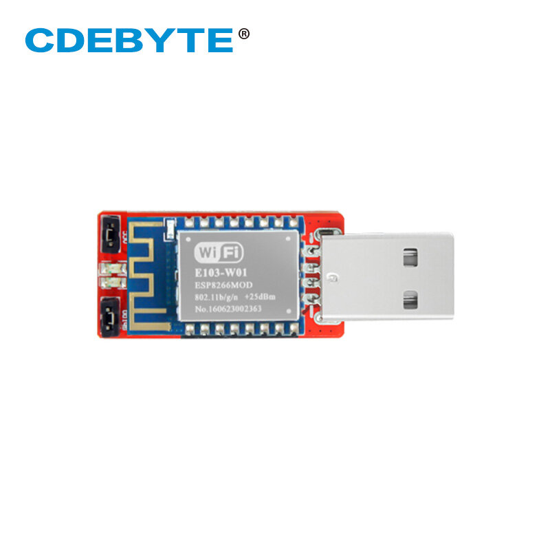 واي فاي وحدة USB اختبار المجلس ESP8266 E103-W01-BF IoT جهاز الإرسال والاستقبال