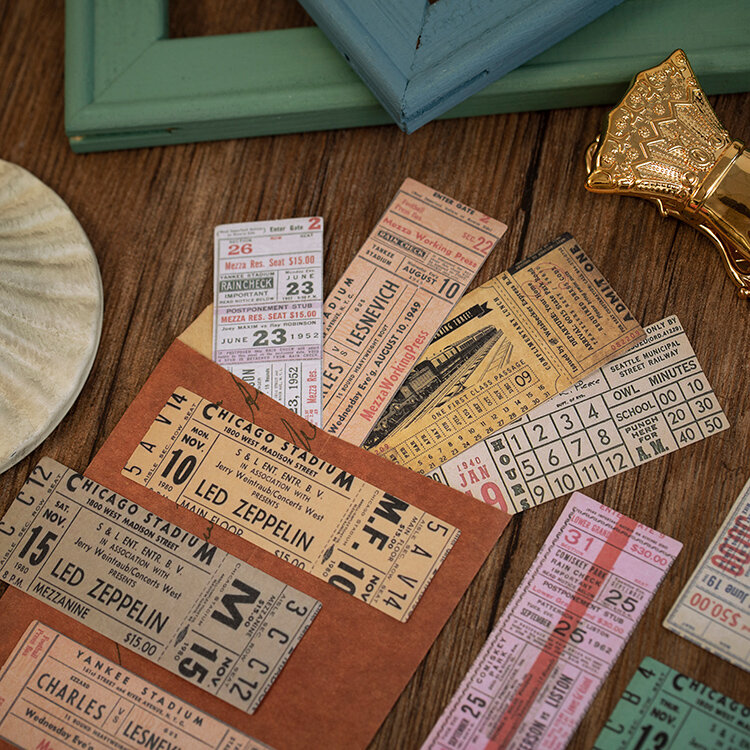 Papier décoratif Vintage pour Scrapbooking, papeterie créative pour Journal à puces, fournitures scolaires, papier pour mémo, DIY bricolage