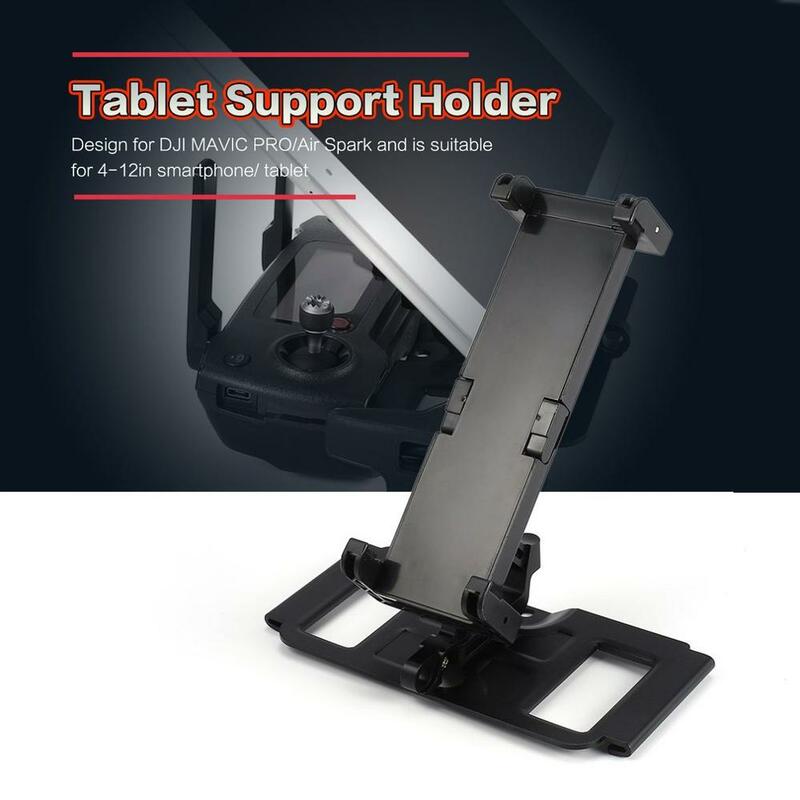 4-12 polegada estendido suporte do telefone braçadeira tablet suporte para dji mavic ar/pro dji faísca controle remoto