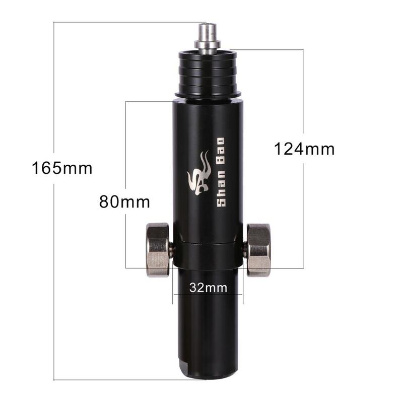 Airforce condor  explosion-proof regulating constant pressure valve 30mpa 350bar 4500psi single hole 8mm