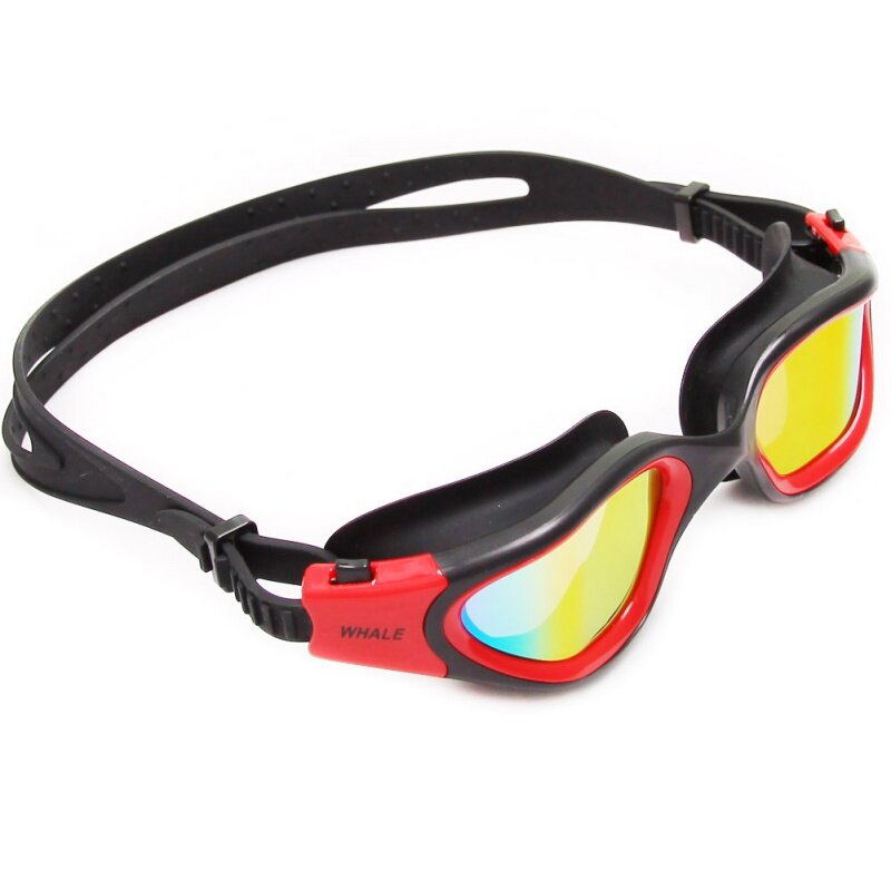Waterdichte Siliconen Bril Eyewear Professionele Bril Anti-Fog Uv Bescherming Verstelbare Zwemmen Bril