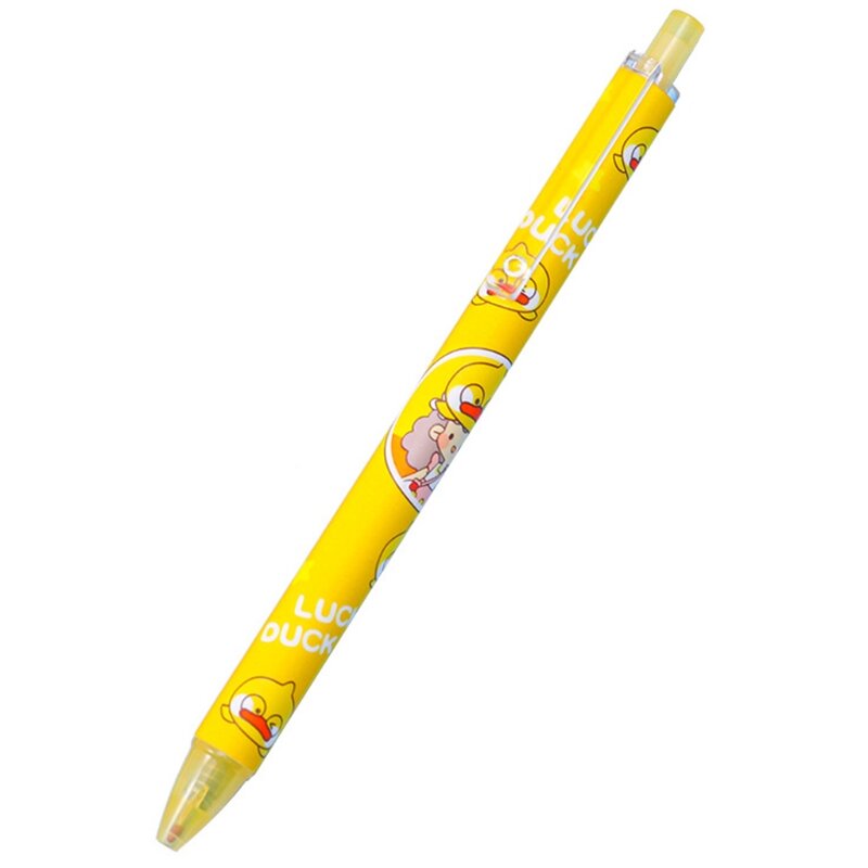 Kawaii Cartoon Pen Briefpapier Druk Type Test Handtekening Pen Voor School Office0.5