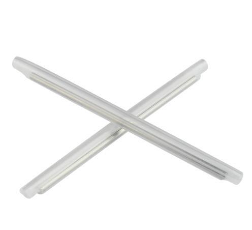 100pc 60 mm 40 mm optical fiber splicing heat shrinkable tube,1.2 Needle heat shrinkable tube, heat shrinkable sleeve bare fiber