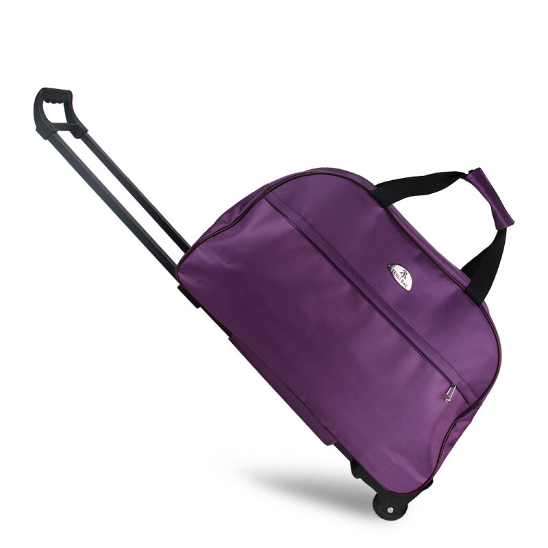 JULY'S SONG oxford Rolling Luggage Bag Travel Suitcase With Wheels Trolley Luggage For Men/Women Carry On Travel Bags