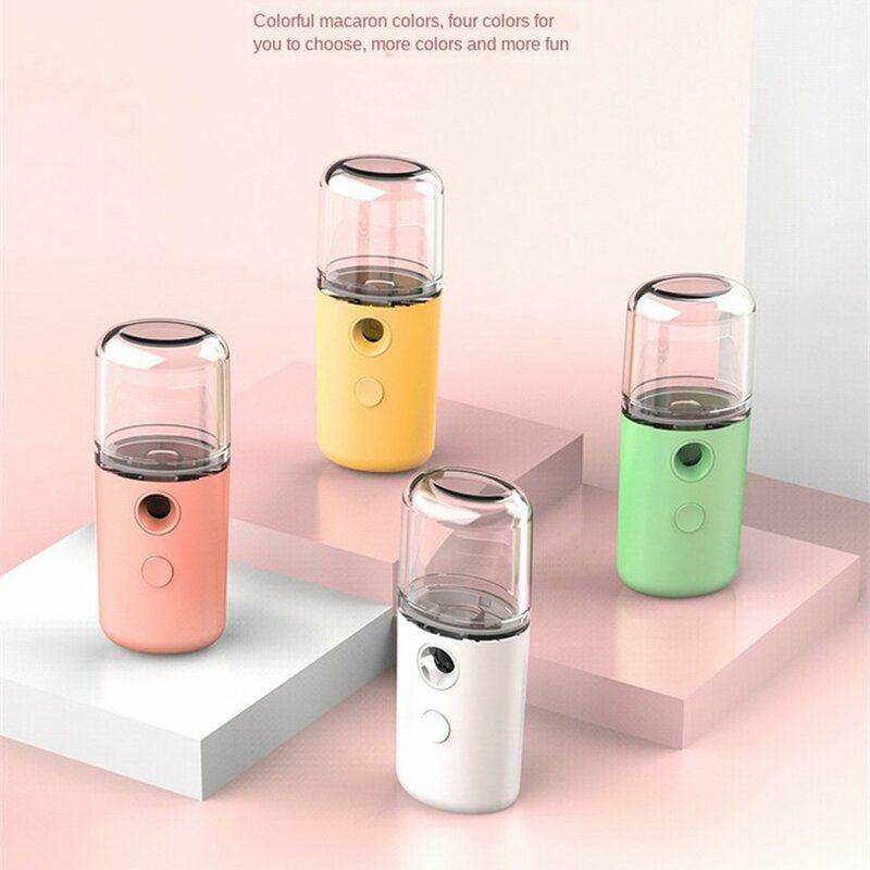 Humidifier Vaporizer Portable Diffuser Water Alcohol Sanitizer Oil Rechargeable Portable Summer Water Supply Beauty